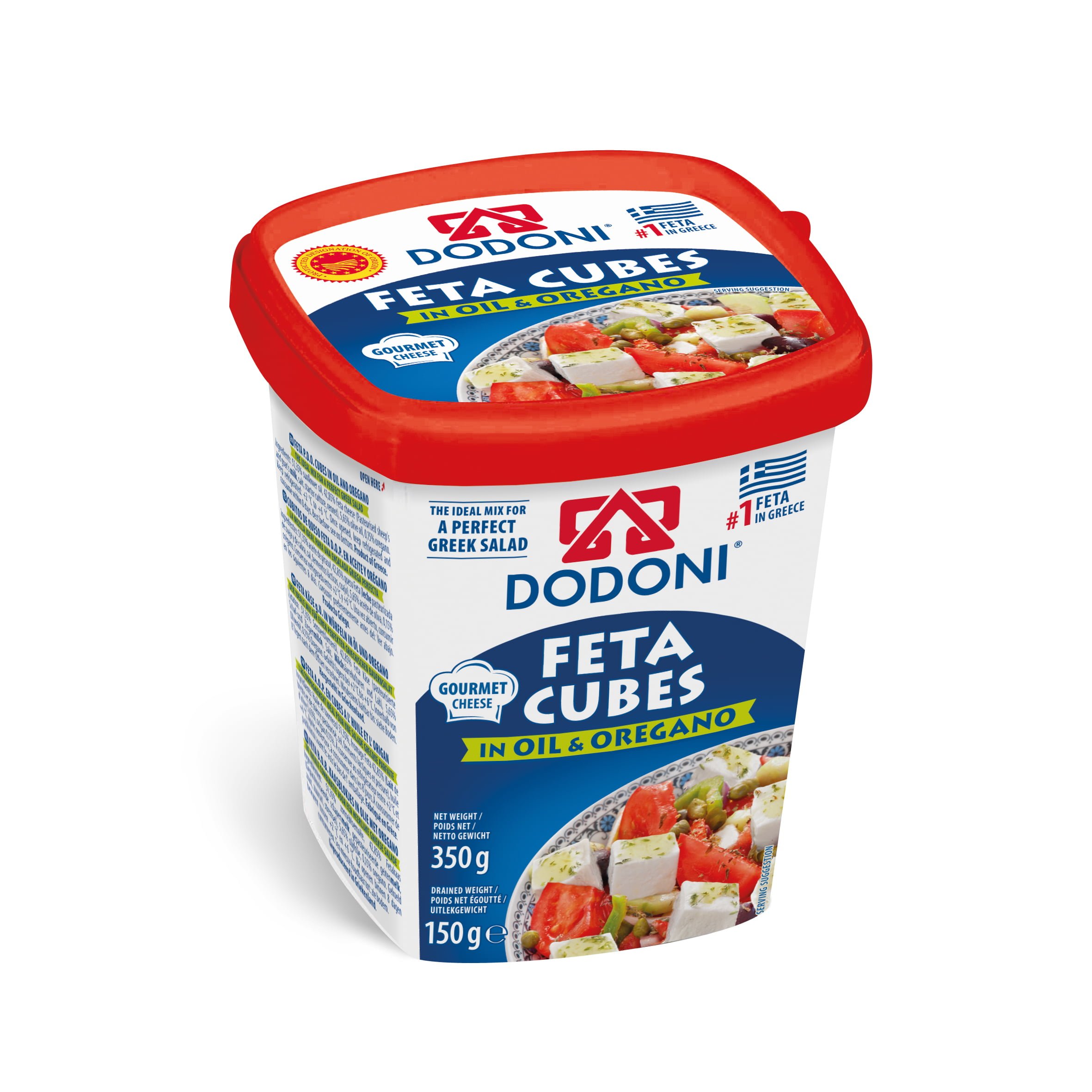 Feta kocke u ulju sa origanom 350g - DODONI