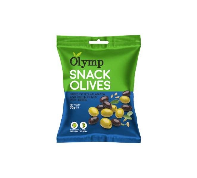 Mix zelene i kalamata 70g snack pack OLYMP